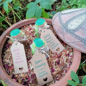 Set Of 3 Loose Incenses - Aura Clearing - Forest Magic - Earth Love - Magical Ingredients Protection Witch Craft Witchy Altar Pagan