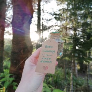 Space Cleansing Loose Incense Aura Clearing - Magical Ingredients Protection Herb Blend Forest Witch Crystal Plant Magic Pagan Magic Energy